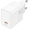 Зарядное устройство BOROFONE BA77A Insightful USB-C PD30W White (6941991101274) изображение 4