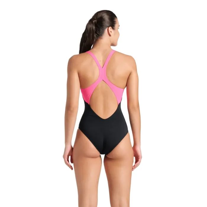 Купальник Arena Dreamhline Swimsuit V Back 008328-760 темно-синій 46 (3468337558965) зображення 2