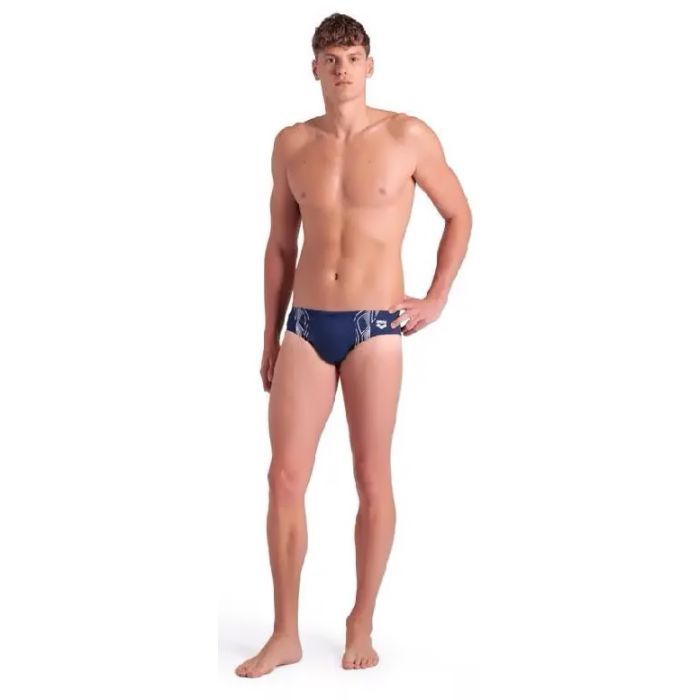 Плавки Arena Poseidonia Swim Briefs 007338-500 чорний 85 (3468337304203) изображение 5