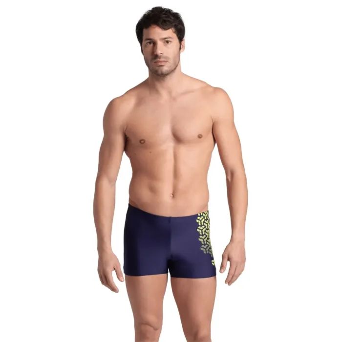 Плавки Arena Kikko V Swim Short 006703-508 чорний, зелений 80 (3468337491187)