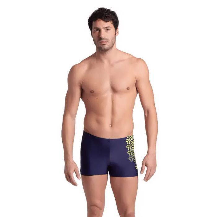 Плавки Arena Kikko V Swim Short 006703-760 темно-синій, жовтий 85 (3468337154259) изображение 4
