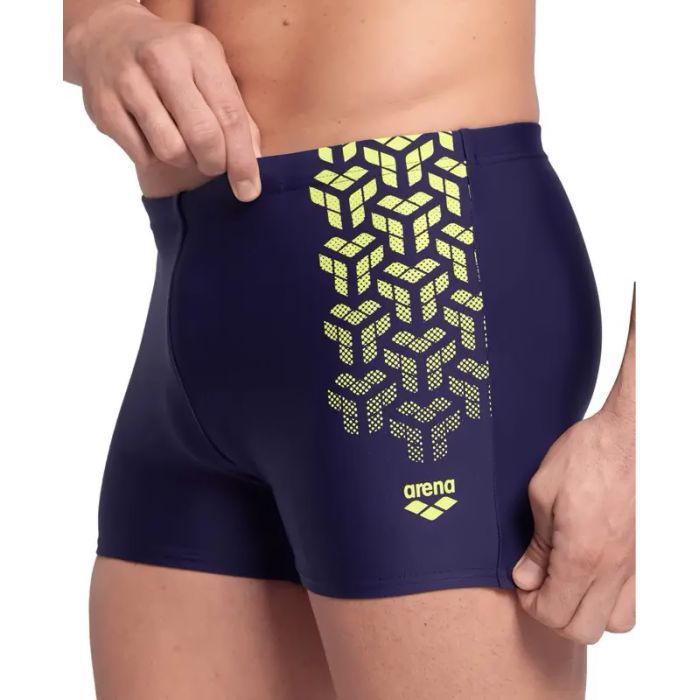 Плавки Arena Kikko V Swim Short 006703-760 темно-синій, жовтий 85 (3468337154259) изображение 5