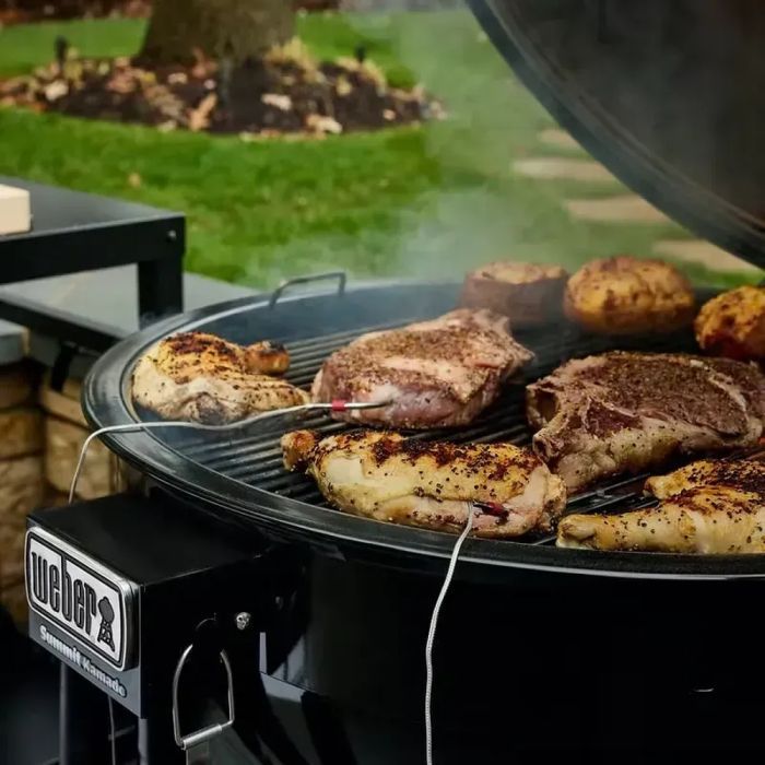 Гриль-барбекю Weber Summit Kamado E6 61 cm Black (18201004) зображення 10