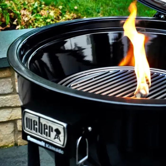 Гриль-барбекю Weber Summit Kamado E6 61 cm Black (18201004) зображення 11