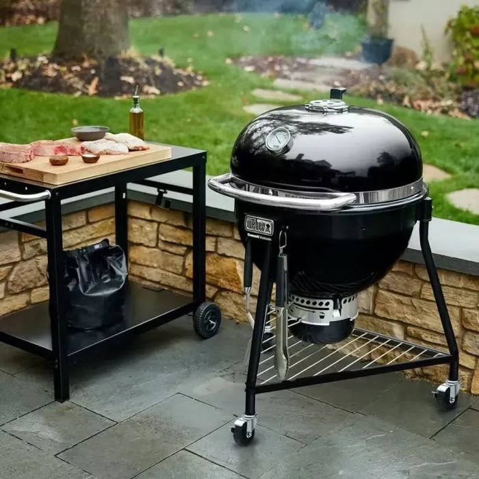 Гриль-барбекю Weber Summit Kamado E6 61 cm Black (18201004) зображення 7