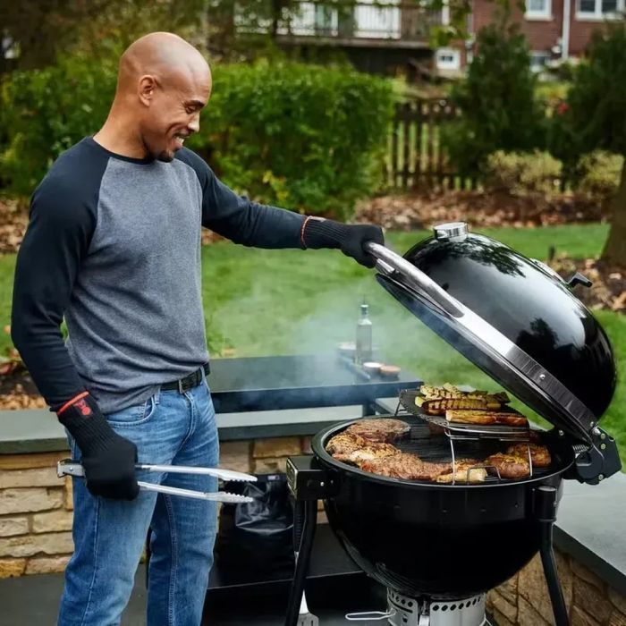 Гриль-барбекю Weber Summit Kamado E6 61 cm Black (18201004) зображення 8