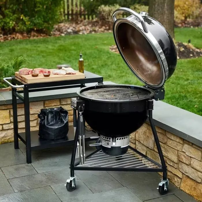 Гриль-барбекю Weber Summit Kamado E6 61 cm Black (18201004) зображення 9