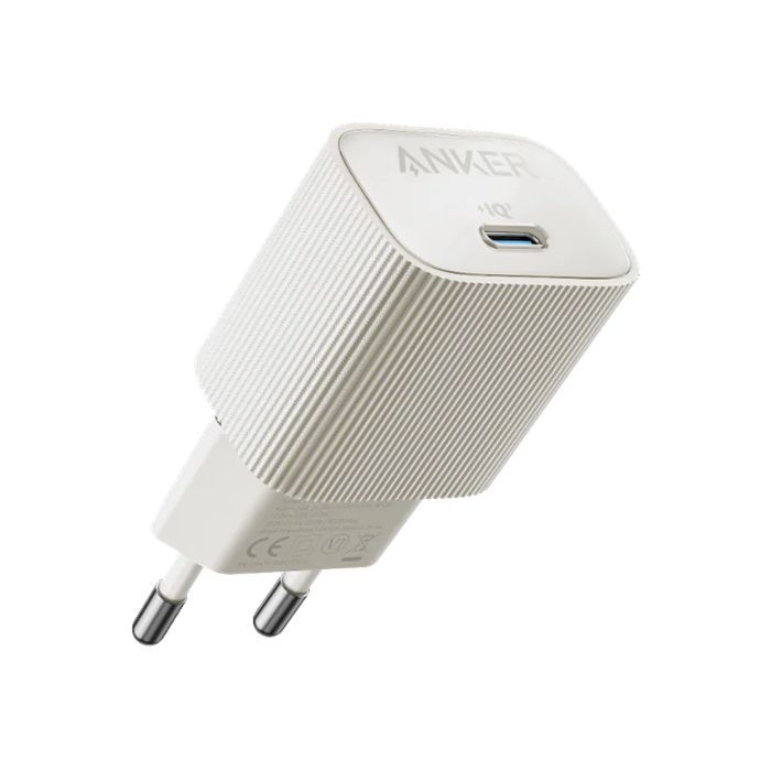 Зарядний пристрій Anker PowerPort 511 Nano IV 30W USB-C White (A2337G21)