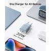 Зарядний пристрій Anker PowerPort 511 Nano IV 30W USB-C White (A2337G21) зображення 2