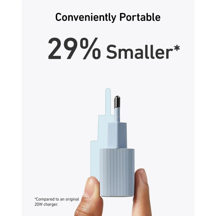 Зарядний пристрій Anker PowerPort 511 Nano IV 30W USB-C White (A2337G21) зображення 3