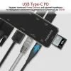Концентратор Promate USB-C 11-in-1 Promate primehub-pro.grey (primehub-pro.grey) зображення 4