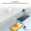 Зарядное устройство Promate 20W PD Lightning + USB QC3.0 (icharge-pdqc3.white) изображение 2