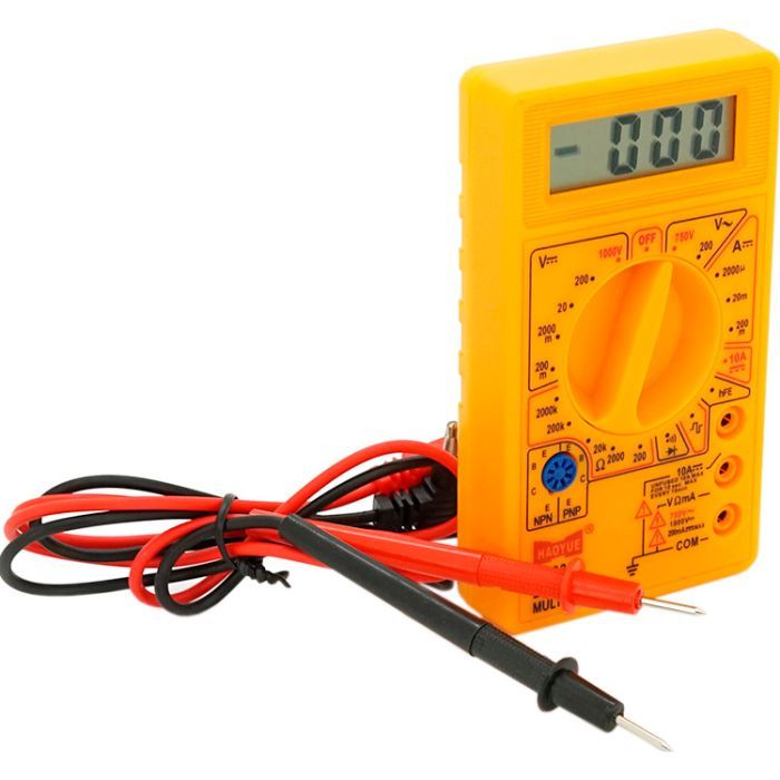Цифровой мультиметр HAOYUE DT-830D, щупи, Box (HAOYUE DT-830D) изображение 3