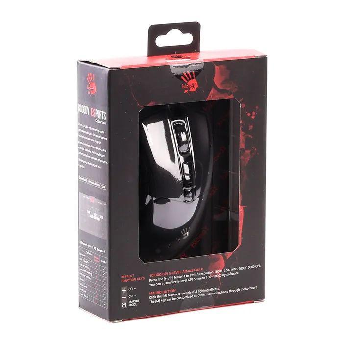 Мышка A4Tech Bloody ES9 Plus USB Black (4711421971515) изображение 7
