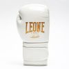 Боксерські рукавички Leone GN059W White/Gold 16 унцій (GN059W_White_16oz) зображення 3