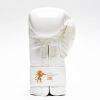 Боксерські рукавички Leone GN059W White/Gold 16 унцій (GN059W_White_16oz) зображення 4