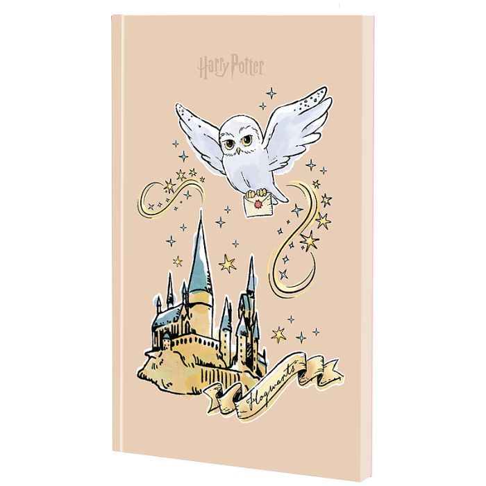 Блокнот Kite А5 Harry Potter термобиндер, 64 листа, нелинованный (HP25-193)