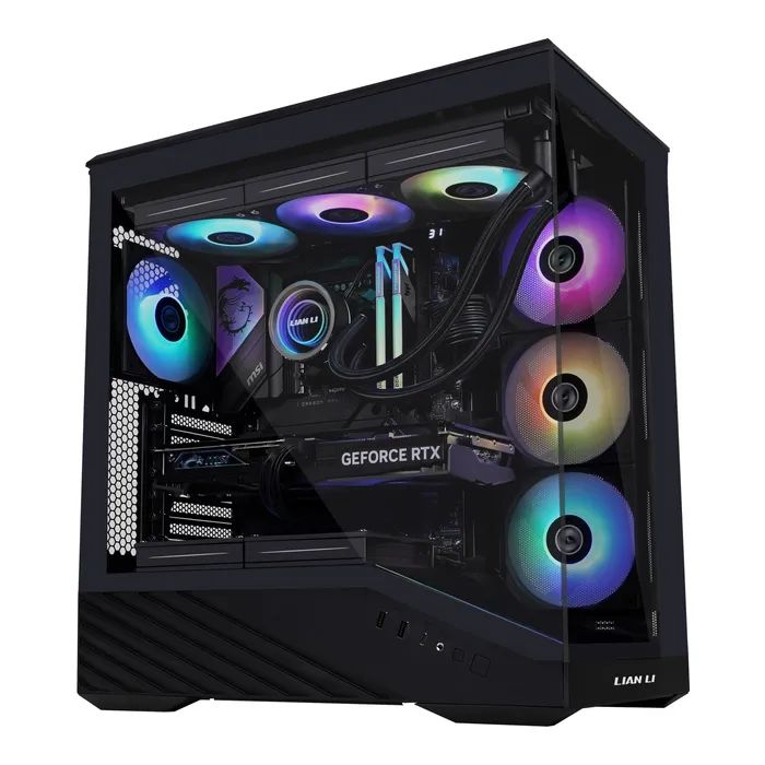 Корпус для ПК Lian Li V100, Black (G99.V100X.00) изображение 2