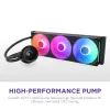 Система жидкостного охлаждения NZXT Kraken Plus RGB V2-360 mm AIO liquid cooler Bl (RL-KR360-B2) изображение 2