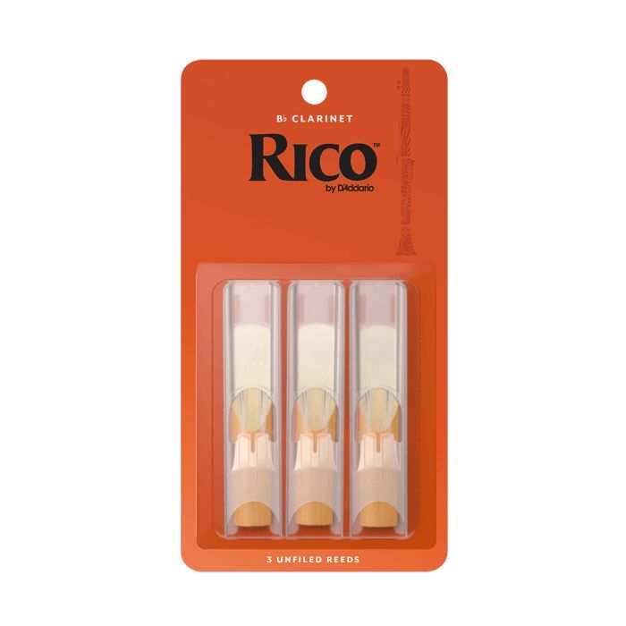 Тростина для кларнета D'Addario Rico - Bb Clarinet #3.0 - 3-Pack (RCA0330)