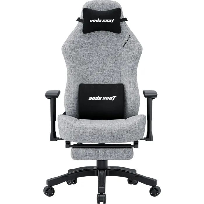 Крісло ігрове Anda Seat Fabric Luna Pro Size L Gray (AD18T-44-G-F) зображення 2