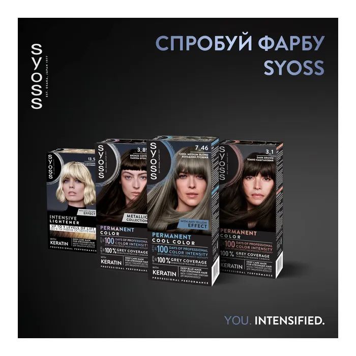Фарба для волосся Syoss BL Permanent Coloration 3-89 - Кавова бронза (9000101732207) зображення 4
