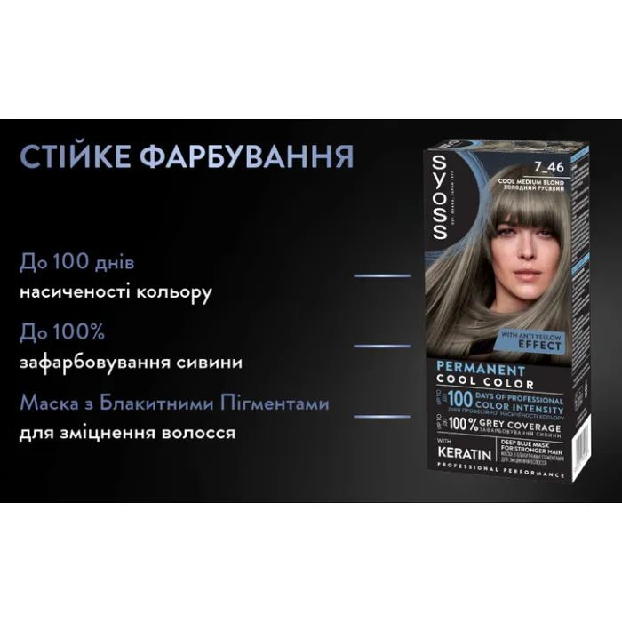 Фарба для волосся Syoss BL Permanent Coloration 3-89 - Кавова бронза (9000101732207) зображення 9