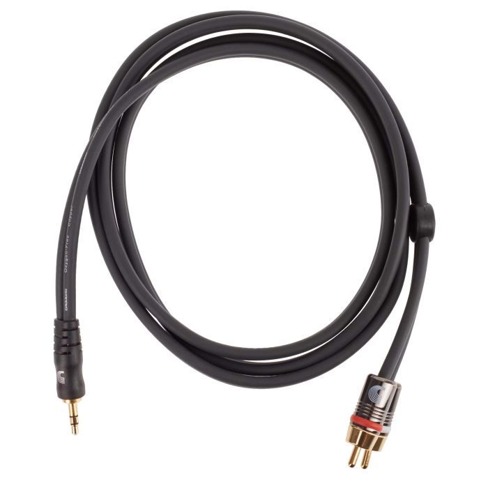 Інсертний кабель D'Addario Custom Series Dual RCA to 3.5 Stereo Mini Jack Cable (1.5m) (PW-MP-05) зображення 2