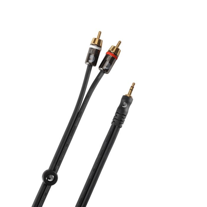 Інсертний кабель D'Addario Custom Series Dual RCA to 3.5 Stereo Mini Jack Cable (1.5m) (PW-MP-05) зображення 5