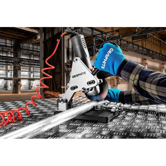 Шлифовальная машина Graphite 125мм, 900W, 12000об/мин, 1.8кг (59G187) изображение 3