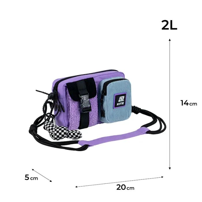 Сумка детская Kite Education teens 2522-2 крос-боді (K25-2522-2) изображение 5