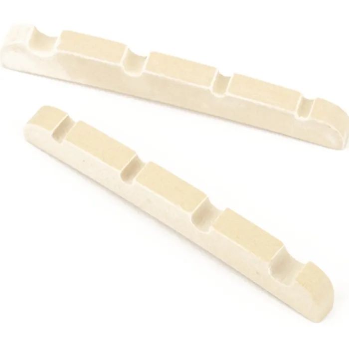 Порожок для гитары Fender Jazz Bass Pre-Slotted Micarta String Nut Set White (235818)