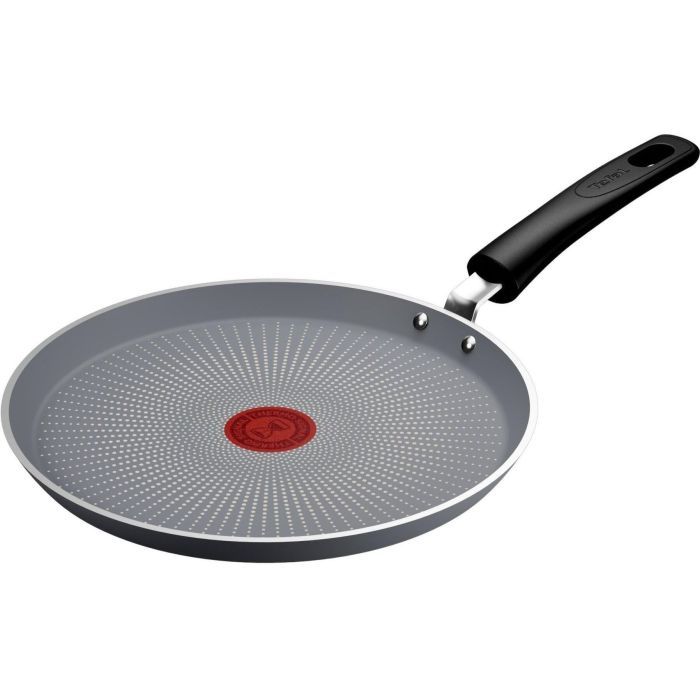 Сковорода Tefal Halo для млинців 25 см, алюміній, бакеліт, сірий (C3123853)