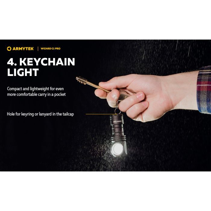 Ліхтар Armytek Wizard C1 Pro Magnet USB (F09001C) зображення 12