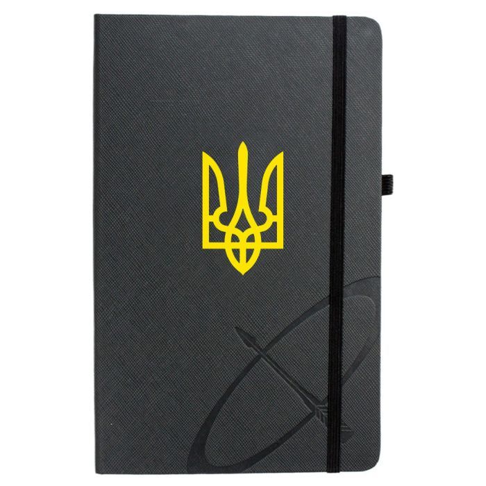 Ручка кулькова Parker IM 17 UKRAINE Black GT BP Тризуб + блокнот Parker + подар.упаковка GIFT24 (22032b24_T001y) зображення 5