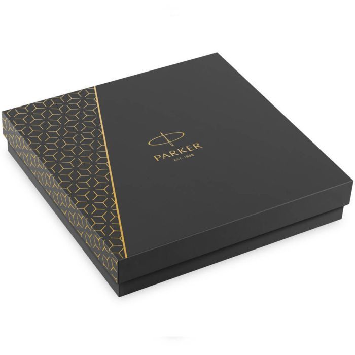 Ручка кулькова Parker IM 17 UKRAINE Black GT BP Тризуб + блокнот Parker + подар.упаковка GIFT24 (22032b24_T001y) зображення 8