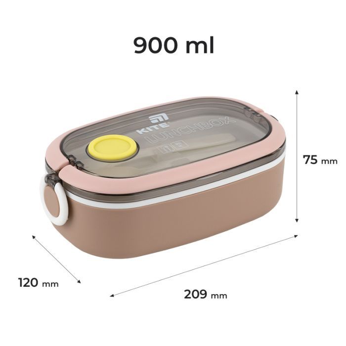 Ланч-бокс Kite 900 мл, зелений (K25-1180-3) изображение 2