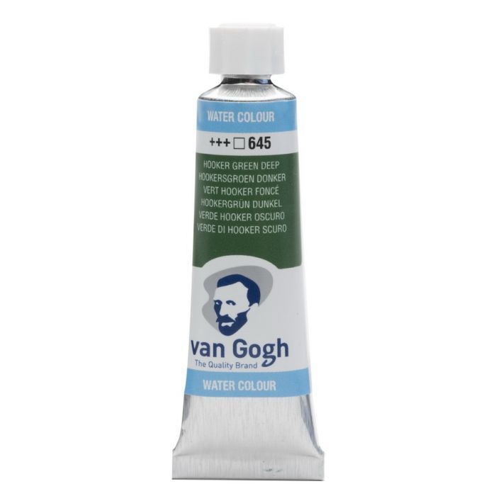 Акварельные краски Royal Talens Van Gogh (645), Хукера зелена темна, туба 10 мл (8712079418045)