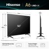 Телевізор Hisense 50A6Q зображення 2