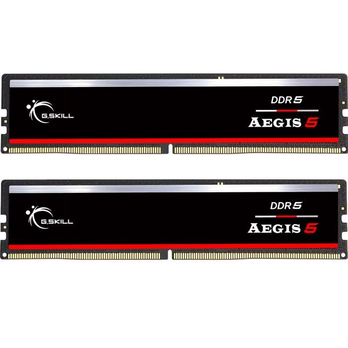 Модуль памяти для компьютера DDR5 64GB (2x32GB) 5600 MHz Aegis 5 Black G.Skill (F5-5600J3636D32GX2-IS)