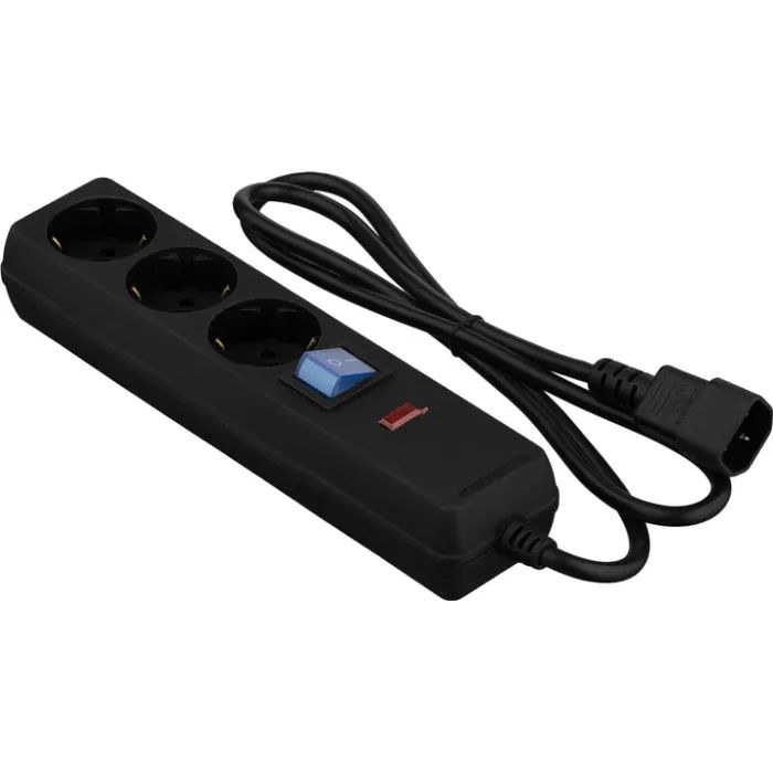 Сетевой удлинитель 2E 2E-U03C14M1BK