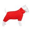 Дождевик для животных WAUDOG Clothes водонепроницаемый L50 красный (19903) изображение 3