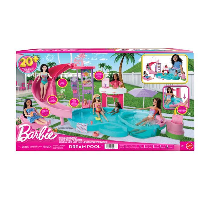 Ігровий набір Barbie Басейн мрії (JFP01) зображення 2