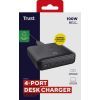 Зарядное устройство Trust 3xUSB-C + USB-A 100W PD black (25242_TRUST) изображение 7