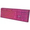 Клавіатура Canyon Fortnax Bluetooth/Wireless/ USB UA Pink (CND-SKBW2) зображення 4