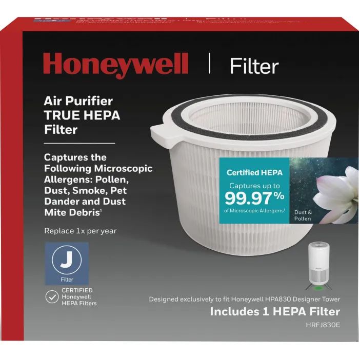 Фильтр для воздухоочистителя/увлажнителя Honeywell Нера-фільтр HPA830 (HRFJ830E) изображение 4