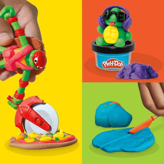 Набор для творчества Hasbro Play-Doh Черепашки-ніндзя Ковабунга (G0556) изображение 7