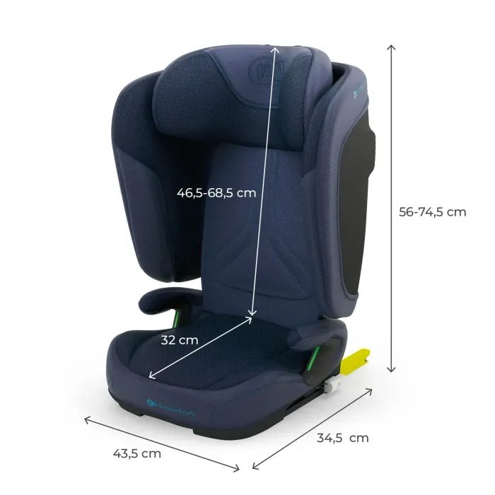Автокрісло Kinderkraft Unity 2 i-Size Green (KCUNIT02GRE0000) (5902533928354) зображення 5