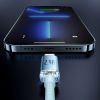 Дата кабель USB 2.0 AM to Lightning 2.0m 2.4A sky blue Baseus (CAJY001203) изображение 7