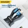 Дата кабель USB 2.0 AM to USB-C 2.0m 120W black Essager (EXC120-CGA01-P) изображение 8